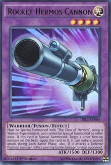 Rocket Hermos Cannon - Dragons of Legend: Unleashed - YuGiOh card