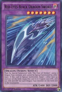 Red-Eyes Black Dragon Sword - Dragons of Legend: Unleashed - YuGiOh card