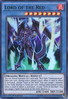 Lord of the Red - Dragons of Legend: Unleashed - YuGiOh card
