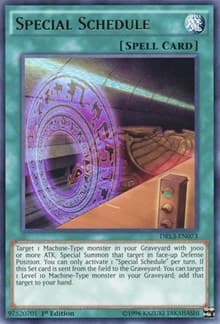 Special Schedule - Dragons of Legend: Unleashed - YuGiOh card