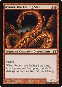 Ryusei, the Falling Star - Champions of Kamigawa - Magic: The Gathering card