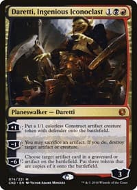 Daretti, Ingenious Iconoclast - Conspiracy: Take the Crown - Magic: The Gathering card