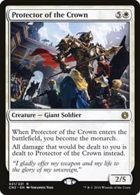 Protector of the Crown - Conspiracy: Take the Crown - Magic: The Gathering card