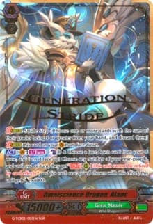 Omniscience Dragon, Afanc (SGR) - G-TCB02: The GENIUS STRATEGY - Cardfight Vanguard card