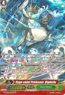Sage-saint Professor, Bigbelly (SP) - G-TCB02: The GENIUS STRATEGY - Cardfight Vanguard card