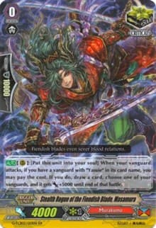 Stealth Rogue of the Fiendish Blade, Masamura - G-TCB02: The GENIUS STRATEGY - Cardfight Vanguard card