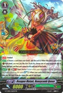 Hexagon Mutant, Honeycomb Queen - G-TCB02: The GENIUS STRATEGY - Cardfight Vanguard card