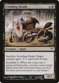 Scuttling Death - Champions of Kamigawa - Magic: The Gathering card
