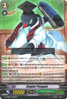 Stapler Penguin - G-TCB02: The GENIUS STRATEGY - Cardfight Vanguard card
