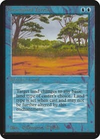 Phantasmal Terrain - Alpha Edition - Magic: The Gathering card