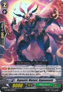 Hypnotic Mutant, Hypnomoth - G-TCB02: The GENIUS STRATEGY - Cardfight Vanguard card