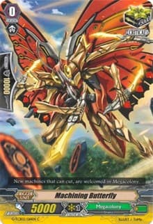 Machining Butterfly - G-TCB02: The GENIUS STRATEGY - Cardfight Vanguard card