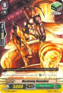 Machining Honeybee - G-TCB02: The GENIUS STRATEGY - Cardfight Vanguard card