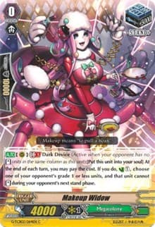 Makeup Widow - G-TCB02: The GENIUS STRATEGY - Cardfight Vanguard card
