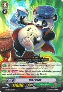 Ink Panda - G-TCB02: The GENIUS STRATEGY - Cardfight Vanguard card