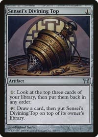 Sensei's Divining Top - Champions of Kamigawa - Magic: The Gathering card