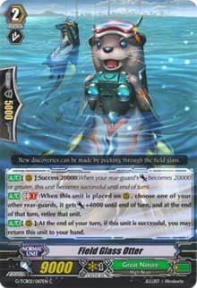 Field Glass Otter - G-TCB02: The GENIUS STRATEGY - Cardfight Vanguard card