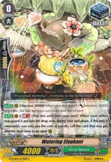 Watering Elephant - G-TCB02: The GENIUS STRATEGY - Cardfight Vanguard card