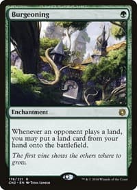 Burgeoning - Conspiracy: Take the Crown - Magic: The Gathering card