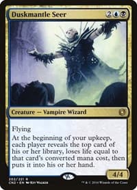 Duskmantle Seer - Conspiracy: Take the Crown - Magic: The Gathering card