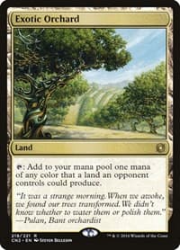 Exotic Orchard - Conspiracy: Take the Crown - Magic: The Gathering card