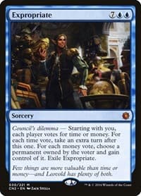 Expropriate - Conspiracy: Take the Crown - Magic: The Gathering card