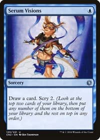 Serum Visions - Conspiracy: Take the Crown - Magic: The Gathering card