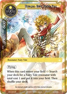 Eternal Boy, Peter Pan (Textured Foil) - Curse of the Frozen Casket - Force of Will card