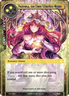 Pandora, the Hope Weaving Queen (Textured Foil) - Curse of the Frozen Casket - Force of Will card