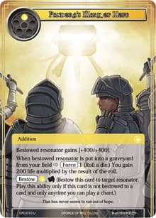 Pandora's Mark of Hope - Curse of the Frozen Casket - Force of Will card