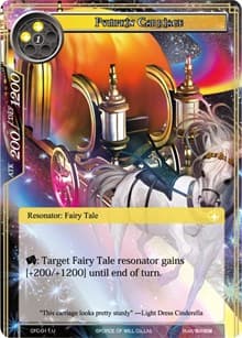 Pumpkin Carriage - Curse of the Frozen Casket - Force of Will card
