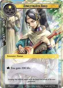 Storytelling Bard - Curse of the Frozen Casket - Force of Will card