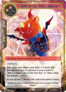Demon of the Crest, Namblot - Curse of the Frozen Casket - Force of Will card