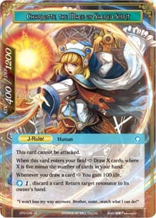 Charlotte, Determined Girl // Charlotte, the Mage of Sacred Spirit - Curse of the Frozen Casket - Force of Will card