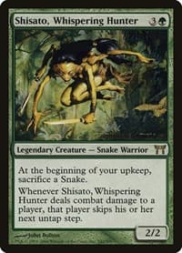 Shisato, Whispering Hunter - Champions of Kamigawa - Magic: The Gathering card