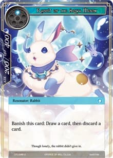 Rabbit of the Aqua Moon - Curse of the Frozen Casket - Force of Will card