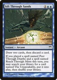 Sift Through Sands - Champions of Kamigawa - Magic: The Gathering card
