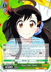 New Life! Haru - NISEKOI Extra Booster - Weiss Schwarz card