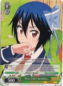 New Life! Seishiro - NISEKOI Extra Booster - Weiss Schwarz card