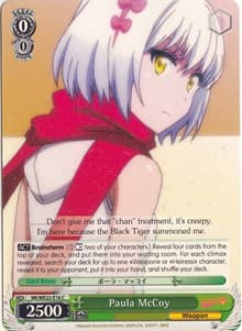 Paula McCoy - NISEKOI Extra Booster - Weiss Schwarz card
