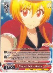 Magical Police Marika - NISEKOI Extra Booster - Weiss Schwarz card