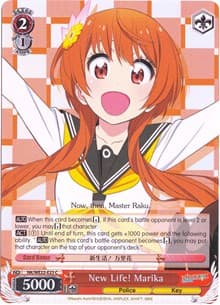 New Life! Marika (Parallel Foil) - NISEKOI Extra Booster - Weiss Schwarz card