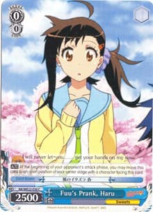 Fuu's Prank, Haru - NISEKOI Extra Booster - Weiss Schwarz card