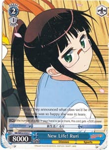 New Life! Ruri - NISEKOI Extra Booster - Weiss Schwarz card