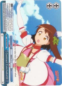 Contract Concluded (Parallel Foil) - NISEKOI Extra Booster - Weiss Schwarz card