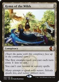 Hymn of the Wilds - Conspiracy: Take the Crown - Magic: The Gathering card