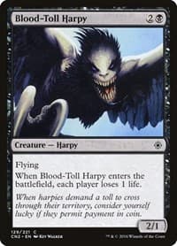 Blood-Toll Harpy - Conspiracy: Take the Crown - Magic: The Gathering card