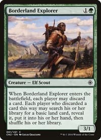 Borderland Explorer - Conspiracy: Take the Crown - Magic: The Gathering card