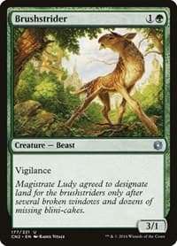 Brushstrider - Conspiracy: Take the Crown - Magic: The Gathering card
