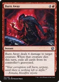 Burn Away - Conspiracy: Take the Crown - Magic: The Gathering card